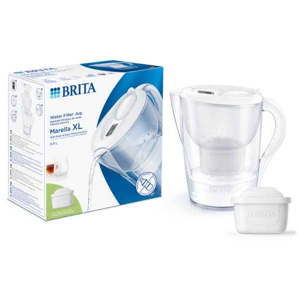 Фото - Фильтр-кувшин Brita Marella XL MXpro White